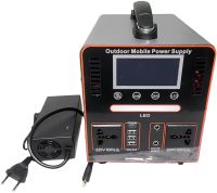Портативная зарядная станция Sine 9563 600W 40A универсальная электростанция с чистой синусоидой для зарядки и подключения техники 220В USB Type-C