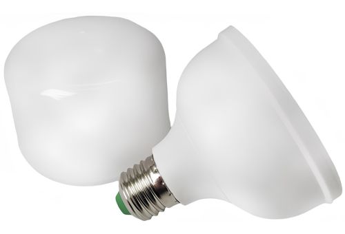 Аварійна світлодіодна LED лампа Almina DL-020 з цоколем E27 і вбудованим акумулятором 20W 6500K енергозберігаюча перезаряджається лампочка DL020