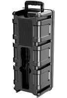 Підлогова колонка з мікрофоном Hoco BS52 billowing Outdoor бездротова портативна акустична Bluetooth система, автономне караоке, пультом і світломузикою