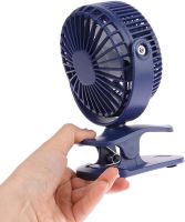 Настільний вентилятор на прищіпці Small Fan WX - 6507 портативний міні-вентилятор, охолоджувач повітря на акумуляторі з затискачем 3 режими роботи USB