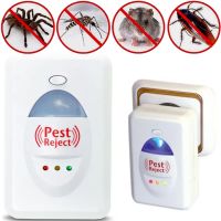 Ультразвуковой отпугиватель насекомых и грызунов Pest Reject Aid электромагнитное устройство для уничтожения мышей тараканов комаров прибор в розетку