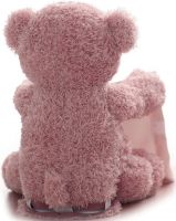М'яка дитяча іграшка Peekaboo Bear Плюшевий ведмедик 33 см музичний інтерактивний грає в хованки говорить ведмідь від 6 місяців Пікабу Рожевий