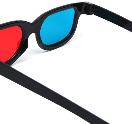 Универсальные 3D очки виртуальной реальности Digital Glasses анаглифные стерео очки в пластиковой оправе для 3Д изображений, фильмов и видео