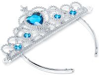 Набір дитячої косметики Холодне серце Frozen Makeup Play Set Декоративні тіні, помада, лаки, корона і рукавички, комплект 17 предметів у валізі