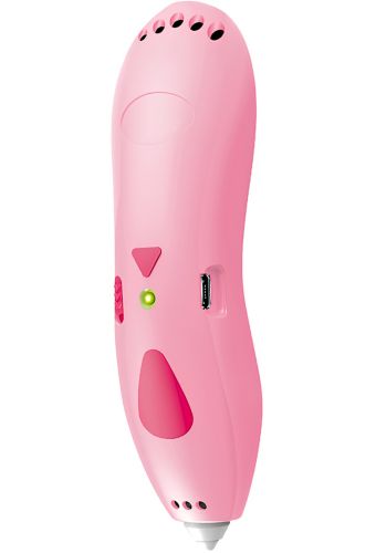 Акумуляторна ручка з трафаретами 3D Painting Pen K9901 500 mAh бездротова низькотемпературна 3Д ручка для об'ємного малювання моделей пластиком
