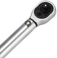 Динамометричний ключ YATO YT-07676 1/2" 20-220 Нм тріскачковий ключ для точного затягування болтів і гайок, інструмент у кейсі для ремонту автомобілів