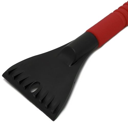 Щітка-скребок для чищення авто Snow Brush A031-001 2 в 1 телескопічна щітка для очищення автомобіля від снігу, криги зі скребком і ручкою 68-88 см