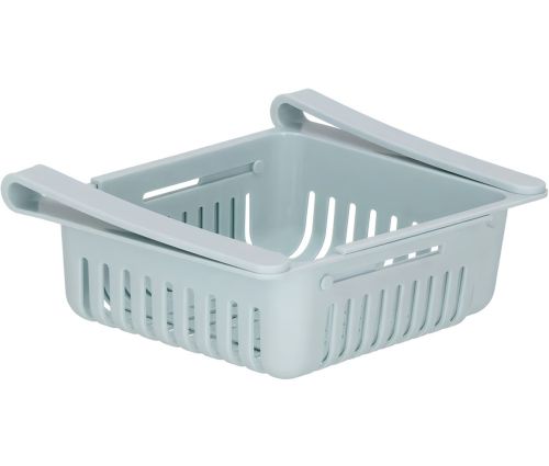 Раздвижной органайзер в холодильник Stretchable Hanging Storage Rack TM18013 подвесной контейнер, выдвижная полка, корзинка для хранения продуктов