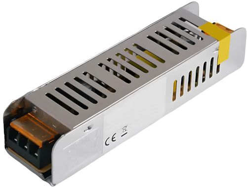 Імпульсний блок живлення Metal Long 12V 35A 420W S-420 - 12 мережевий адаптер з пасивним охолодженням для світлодіодних LED ламп в металевому корпусі