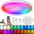 Умный потолочный RGB светильник Intelligent Ceiling Lamp GS-9103 30 см 24W светодиодная люстра с пультом и поддержкой умного дома Wi Fi Bluetooth