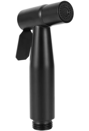 Ручной набор для биде Handheld Bidet Sprayer Set AA6-14 Черный смеситель лейка со шлангом и кронштейном из нержавеющей стали для гигиенического душа