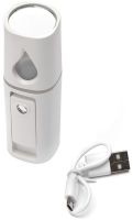 Зволожувач для шкіри обличчя Nano Mist Sprayer RK-L6 портативний Нано-розпилювач з підсвічуванням, спрей розпилювач з резервуаром для води 30 мл USB