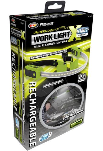 Подсветка для капота автомобиля Emergency Light Strip m3 светодиодная гибкая LED лента с ремнями светильник на аккумуляторе в авто для гаража