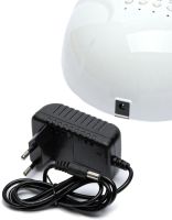 Професійна лампа для манікюру і педикюру SUNone Nail Lamp 48W UV LED з таймером White апарат для сушіння гель лаку і гелю для нігтів Білий