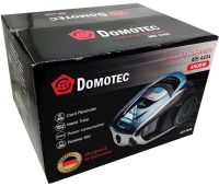 Контейнерний пилосос Domotec MS-4404 на 1.2 л 4500 W електричний циклонний пилосос без мішка з контейнером і насадками для сухого прибирання Синій