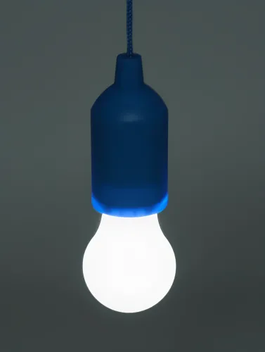 Подвесная LED лампа на шнурке Bailong BL-15418 портативный светодиодный фонарь на веревке, навесная лампочка на батарейках TY-6088 Холодный белый 