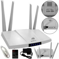 Бездротовий LTE маршрутизатор Dual Function B828 4G/5G 300 Мбіт/с зі слотом для SIM карти, акумуляторний Wi-Fi роутер до 300Mb/s 4 зовнішні антени