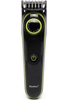 Акумуляторна машинка для стрижки волосся Kemei KM-696 5 в 1 5W електробритва, тример для окантовки бороди, носа і вух, набір для тіла з насадками