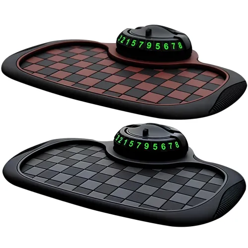 Протиковзкий автомобільний килимок Car Dashboard Mat AND 5238 органайзер підставка на приладову панель для телефону, паркувальна карта на торпеду
