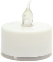 Набір світлодіодних палаючих свічок Flameless Tealight 24 штуки LED Свічка з імітацією полум'я і підсвічуванням на батарейках для освітлення білі