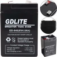 Універсальний свинцево-кислотый акумулятор GDLITE GD-640 6V 4AH для ваг і ліхтарів, акумуляторна батарея GDLiting 6В 4аг для бесперебойника