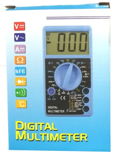 Мультиметр Digital DT700C звуковий, цифровий мультиметр, вимірювальний прилад, цифровий мультиметр