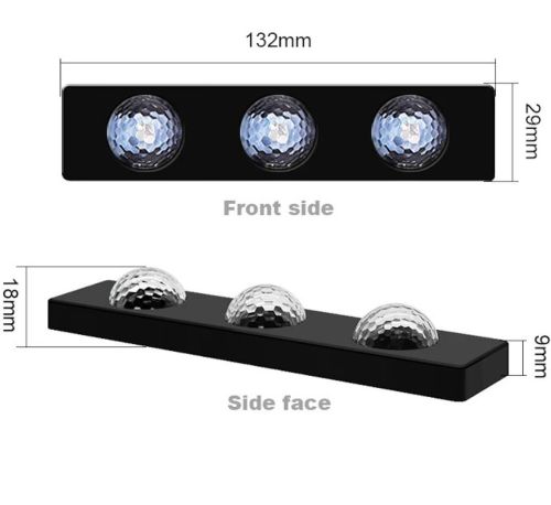 Универсальная автомобильная RGB led подсветка A12 DL-00126 в салон с пультом ДУ, Ленты для подсветки машины с музыкальной синхронизацией 99807