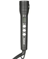 Конусна плойка Kemei KM-4083 4 в 1 для завивки волосся, спіральний стайлер зі змінними насадками мультистайлер з керамічним покриттям плойка-стайлер