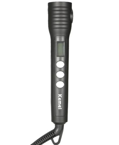 Конусна плойка Kemei KM-4083 4 в 1 для завивки волосся, спіральний стайлер зі змінними насадками мультистайлер з керамічним покриттям плойка-стайлер