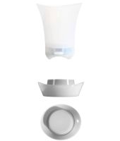 Акумуляторне відро для льоду Speaker Ice Bucket SOM-0203 5л музичне відерце з Bluetooth і RGB LED підсвічуванням для охолодження напоїв від USB