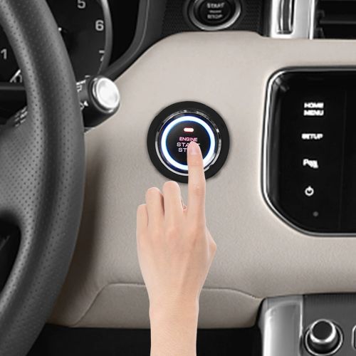 Кнопка запалювання старт стоп Smart Start System з іммобілайзером для авто з підсвічуванням, універсальна система запуску і зупинки двигуна автомобіля