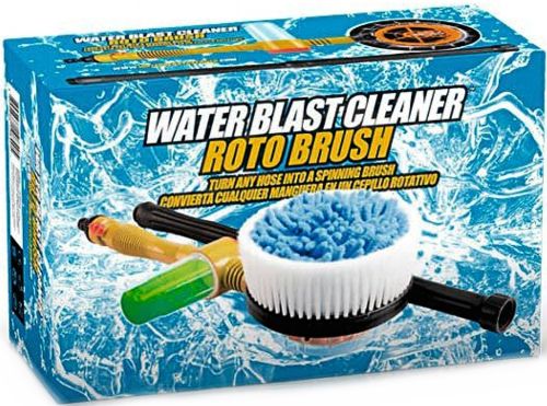 Обертається насадка для шланга Water Blast Cleaner Roto Brush MC - 1065 комплект для миття та чищення з щіткою з мікрофібри і резервуаром для авто