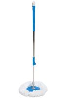 Комплект швабра з самоотжимом і відром Magic Mop 360 (Меджик Моп) телескопічна швабра з Spin Mop з насадкою з мікрофібри Easy MOP 360, Rotary Mop