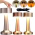 Світлодіодна настільна лампа гантеля Led Desk Lamp WC100G барний світильник нічник 3 режими світіння з сенсорним датчиком для спальні, ресторану, кафе