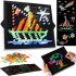 Світиться оптична мозаїка 3D Magic Light Panel 888 дитячий набір 180 різнокольорових фішок, планшет з підсвічуванням для малювання світлом