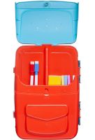 Обучающий набор для рисования Painting Backpack 628-113a 3 в 1 доска для творчества в рюкзаке, развивающий детский комплект юного художника Синий