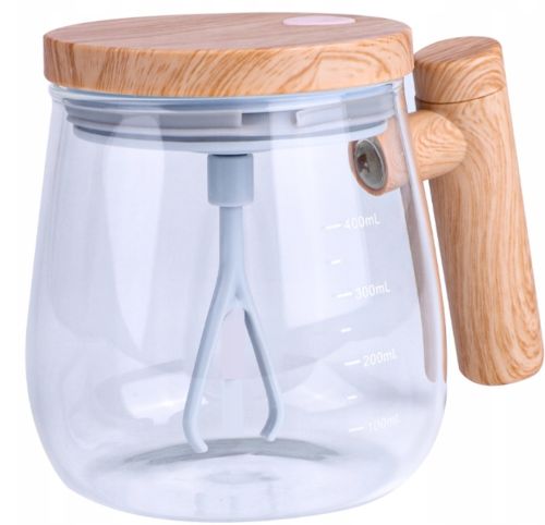 Автоматична кавова чашка мішалка Coffee stirring cup AD-2126 з автоматичним перемішуванням 400 мл Кружка з кришкою для кави від батарейок AND896