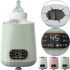 Автоматичний шейкер підігрівач молока Baby Milk Shaker HK-066 для дитячих пляшечок акумуляторний з дисплеєм і підтримкою температури HH-9866