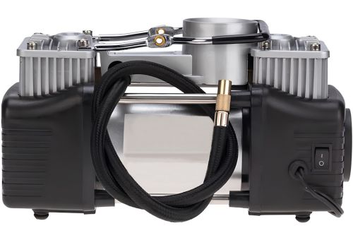 Автомобільний двоциліндровий компресор Air Pump 8806 з набором інструменту для підкачки шин 150 PSI повітряний насос від клем і прикурювача Bohao