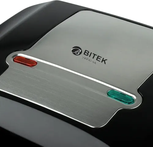 Електрична сендвічниця мультипекар Bitek BT-224 6 в 1 750W бутербродниця, гриль, вафельниця, ліщина зі знімними антипригарними формами від мережі