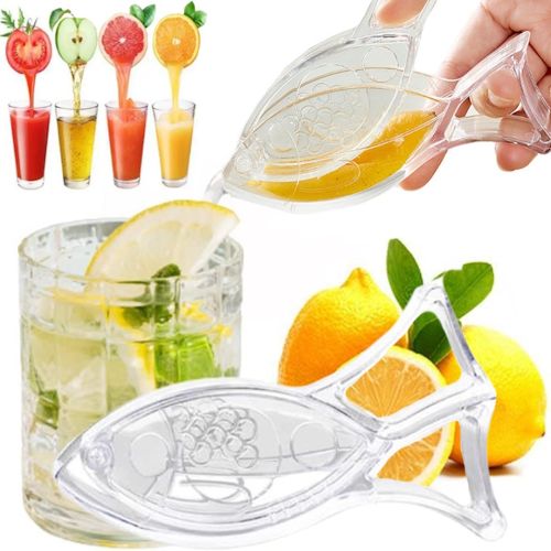 Ручная акриловая соковыжималка для долек лимона и апельсина Empire Home Juicer под давлением, Механический пресс для цитрусовых акриловый Прозрачная