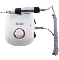 Машинка фрезер для манікюру і педикюру Beauty Nail DM-502 35000 оборотів, електричний апарат для обробки нігтів з насадками і педаллю