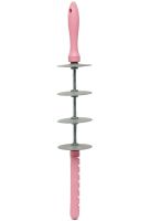 Ручна ніж-качалка Sweet Blade Roller скалка з чотирма ножами для нарізки і розкочування листового тіста, роликовий ніж різак для кондитерських виробів