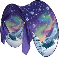 Детская игровая палатка для сна Dream Tents Glow Звездное небо тент балдахин для детской кроватки с LED подсветкой, пультом управления и сумкой