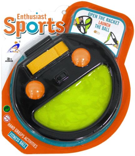 Игровой набор воздушный теннис Enthusiast Sports MA518 детская развивающая игра Поймай мяч, комплект сквоп ракетка и 2 мяча для броска и ловли