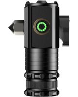 Ручний ліхтар зі склобоєм Bailong X-BAIL BL-450XC 5W акумуляторний світлодіодний міні LED ліхтарик з кріпленням, молотком і магнітом 800 лм Type-C