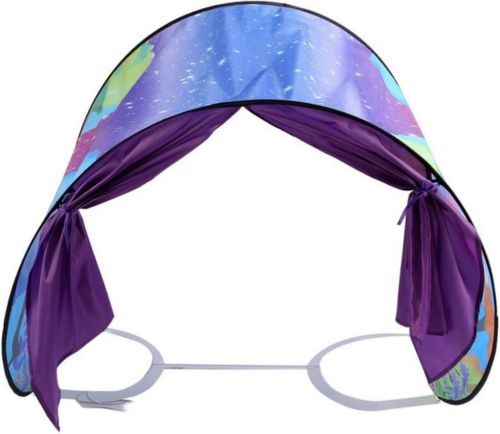 Детская игровая палатка для сна Dream Tents Glow Звездное небо тент балдахин для детской кроватки с LED подсветкой, пультом управления и сумкой