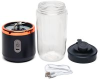 Беспроводной мини блендер Small Portable Juicer A215 400 мл аккумуляторная портативная соковыжималка с бутылкой поилкой для смузи и сока от USB