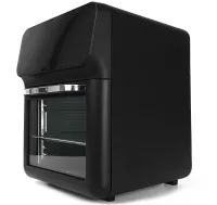Мультипіч Аерогриль з обдувом Silver Crest FD-1015B 3000W 15л електронна аерогриль для приготування їжі без олії 10 програм настільна фритюрниця від мережі
