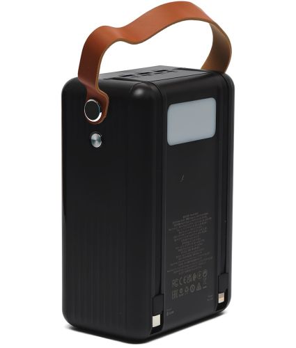 Зовнішній акумулятор Power Bank Borofone BJ32 80000mAh 22.5W 3USB 3TYPE-C зі швидкою зарядкою, портативний зарядний пристрій повербанк з ліхтарем